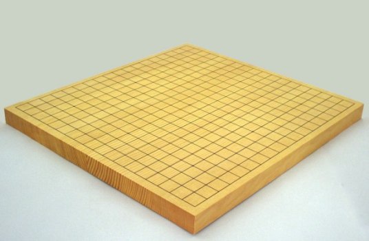 新かや10号卓上接合碁盤竹